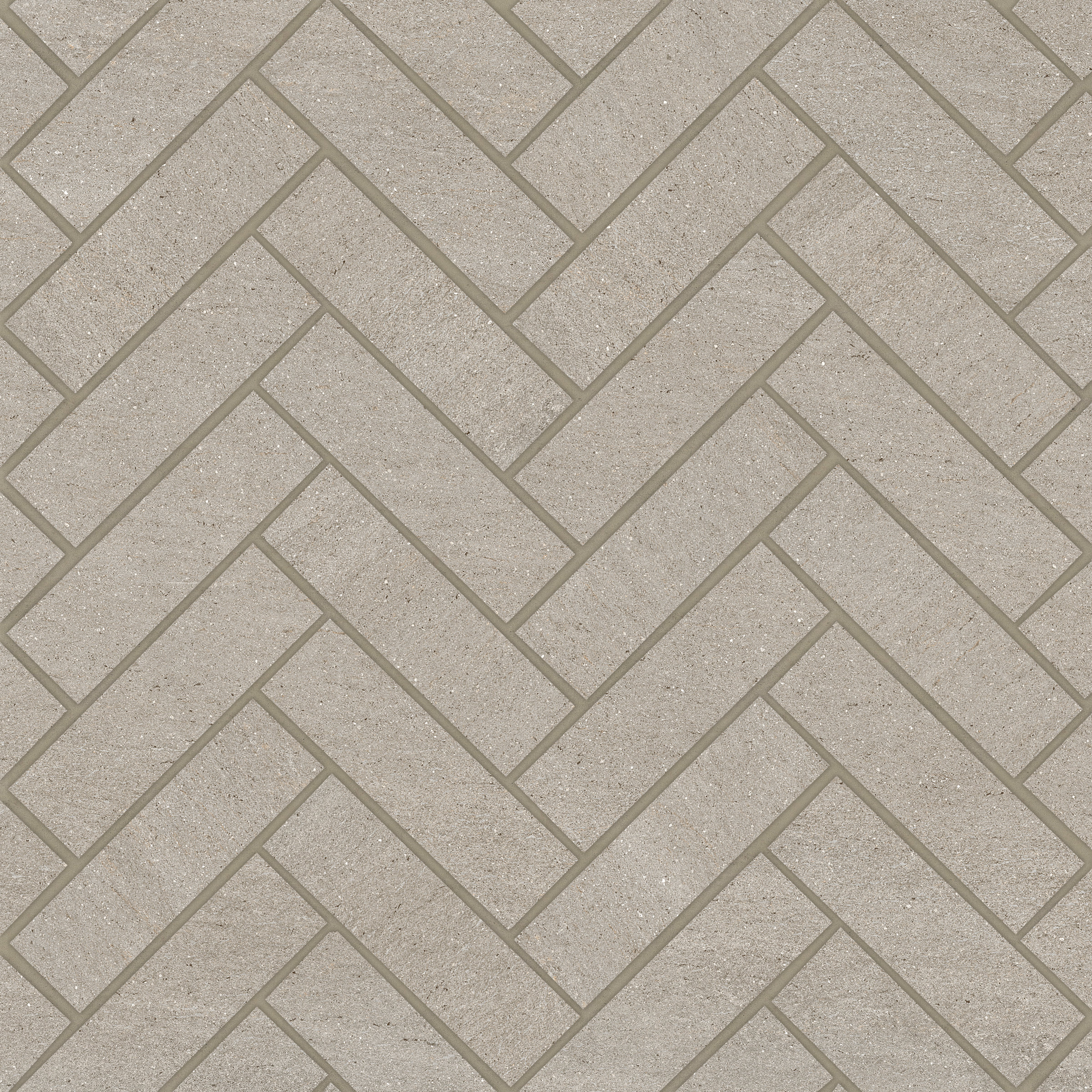 "magnifica ""era"" Mosaic Honed" 8mm Basalt Sand Herringbone Mo