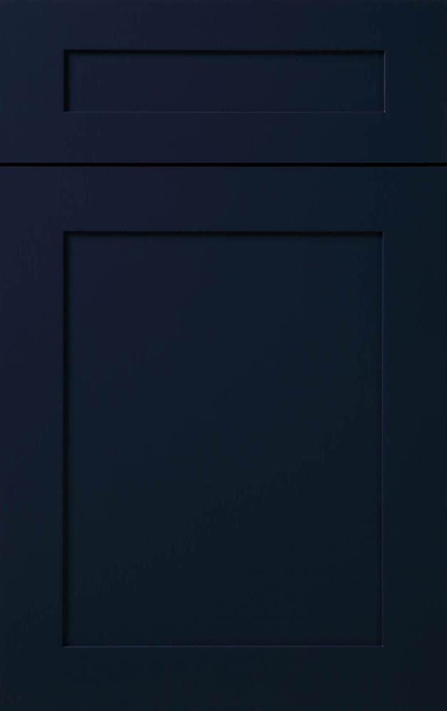 Koville Blue Shaker cabinet door