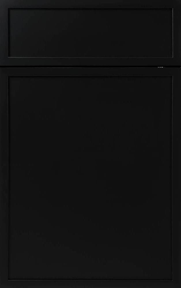 Koville Slim Shaker Black cabinet door