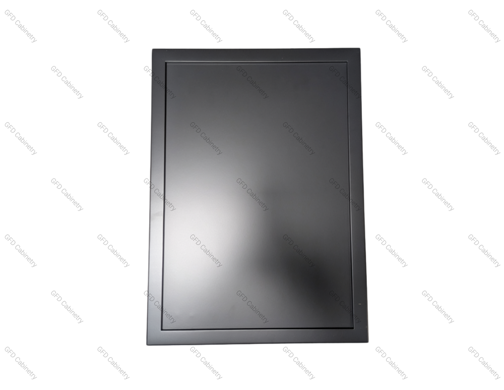 GFD Black Slim Shaker cabinet door